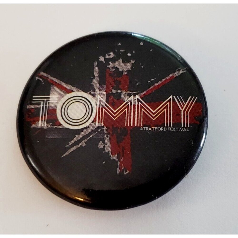 Tommy Production Stratford Festival Pinback Button Pin